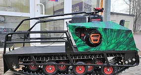 Мотобуксировщик Irondog (Железная собака) M600 23 Камуфляж Охотник