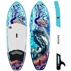 Надувная доска для sup-бординга IBOARD 11' AQUA